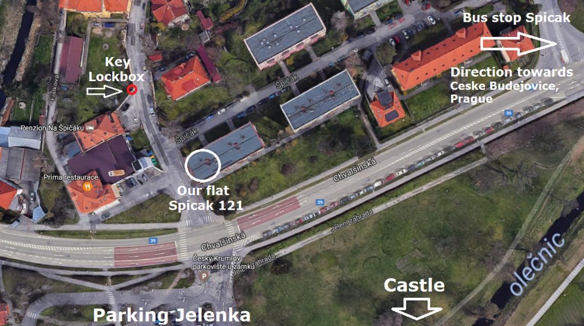 The Best Castle View-Bus Station, Parking, Center Český Krumlov المظهر الخارجي الصورة