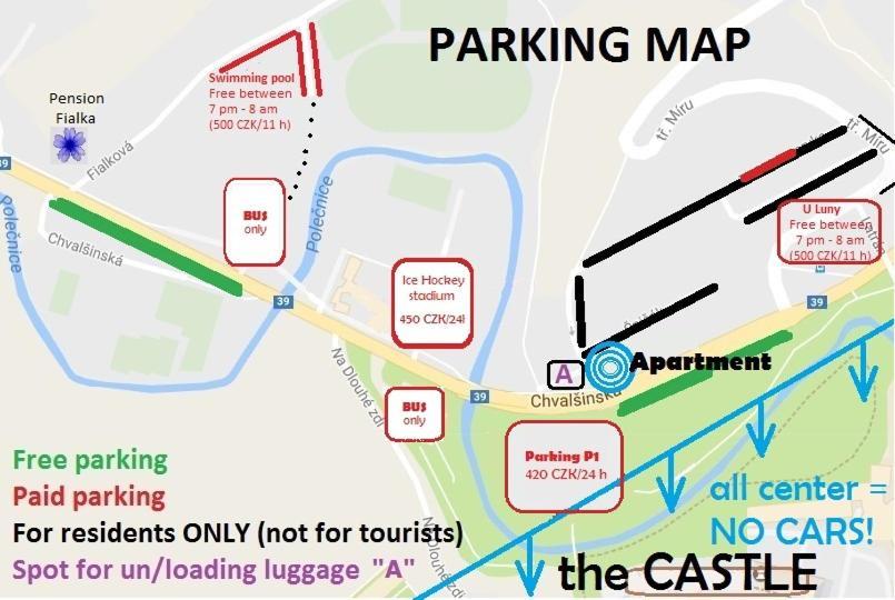 The Best Castle View-Bus Station, Parking, Center Český Krumlov المظهر الخارجي الصورة