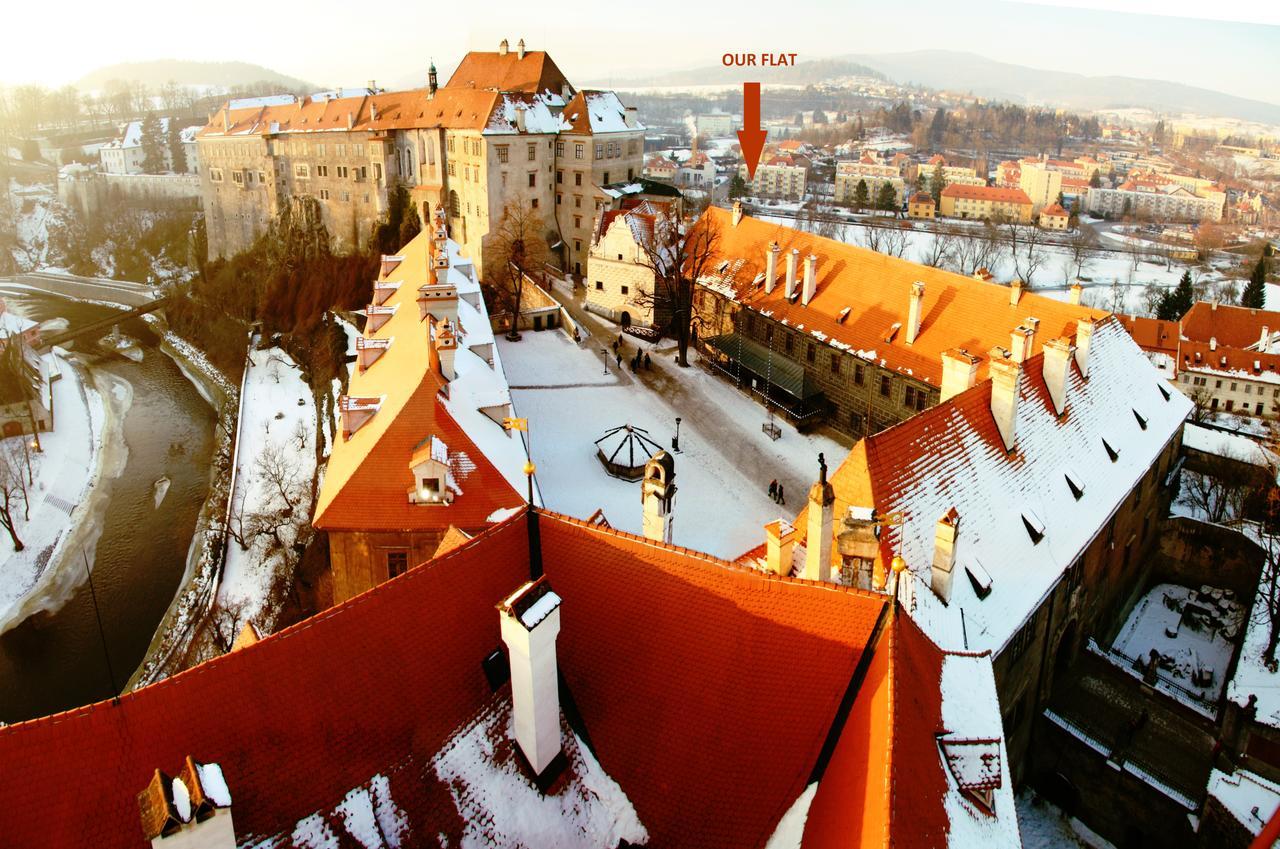 The Best Castle View-Bus Station, Parking, Center Český Krumlov المظهر الخارجي الصورة