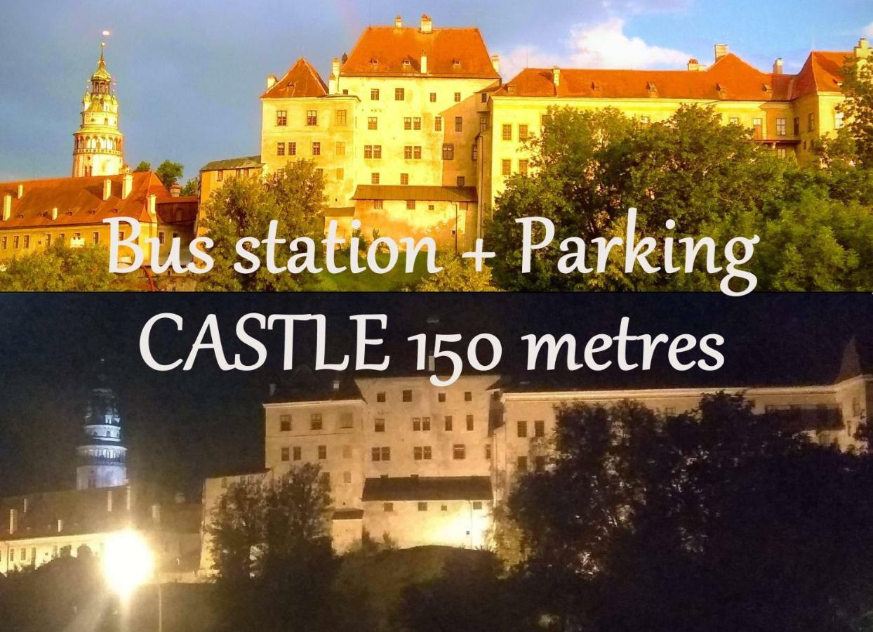 The Best Castle View-Bus Station, Parking, Center Český Krumlov المظهر الخارجي الصورة
